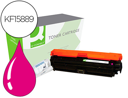TONER LASER Q-CONNECT COMPATIBLE IMPRIMANTES HP 307A CE743A CP5225 COLORIS MAGENTA 7300P