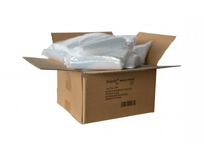SACHET TRANSPARENT ECOCLIP POLYETHYLENE BASSE DENSITE    FERMETURE ZIP TROU PBAG02     6MM 4X6CM 1000 UNITES