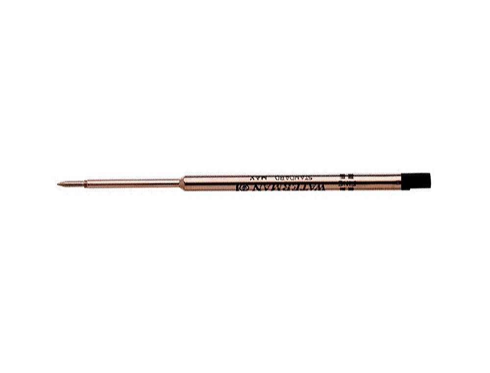 RECHARGE WATERMAN STYLO-BILLE MAXIMA LARGEUR MOYENNE COLORIS NOIR