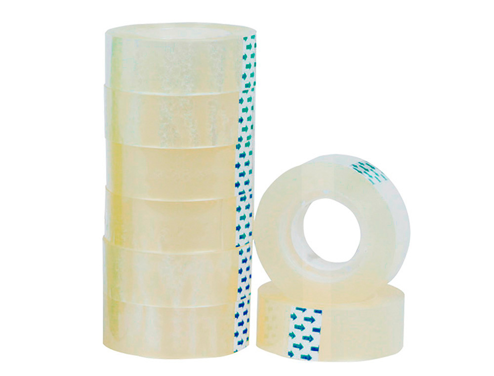 RUBAN ADHSIF Q-CONNECT CONOMIQUE RSISTANT TRANSPARENT 19MMX33M